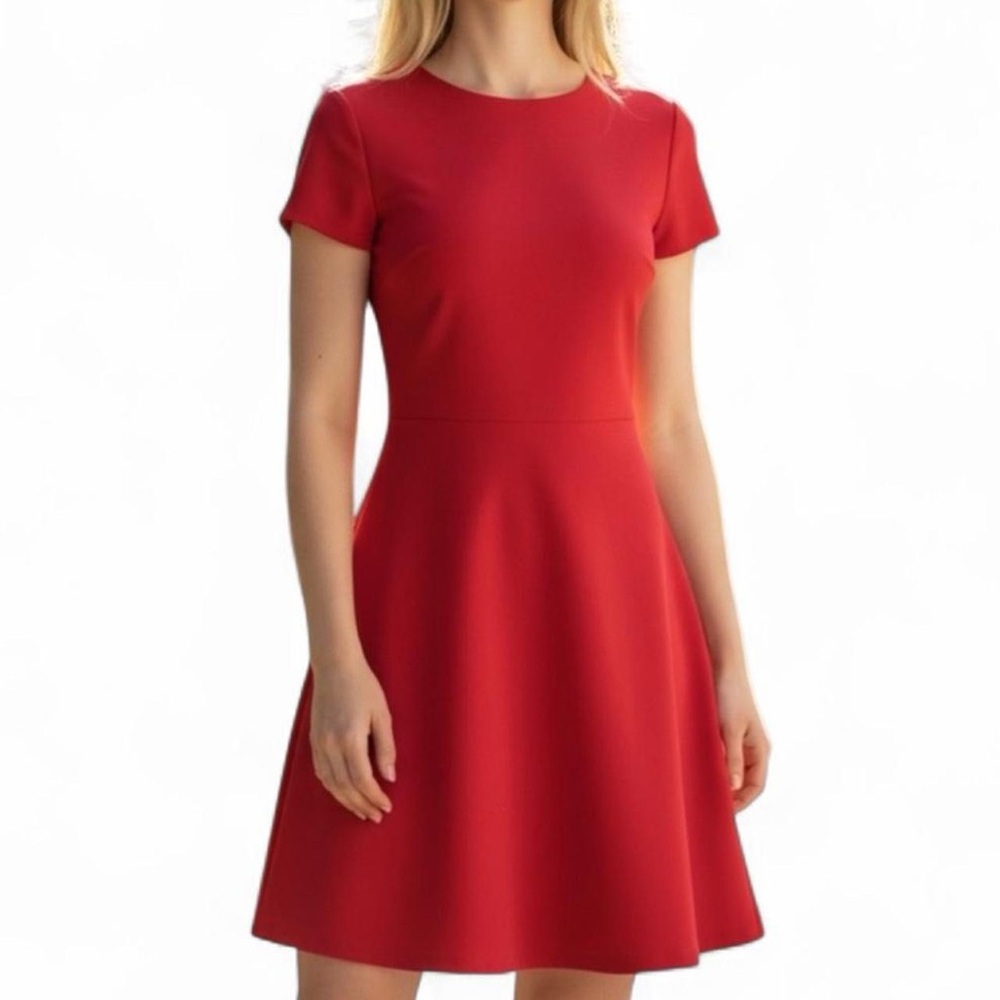Elegant Red Women's Dress